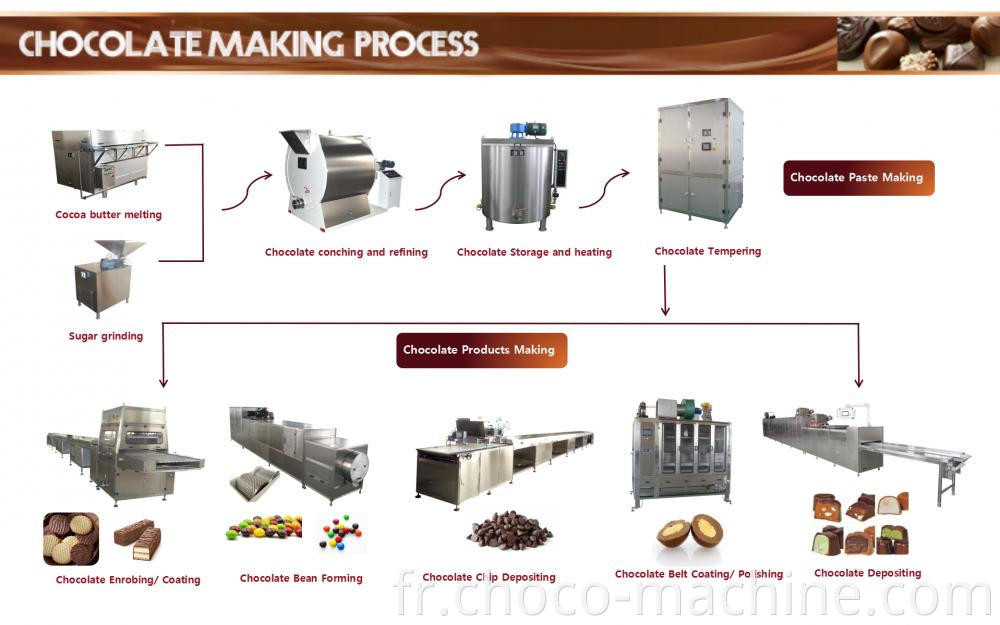 QCJ 600 Chocolate Bean Making Machin